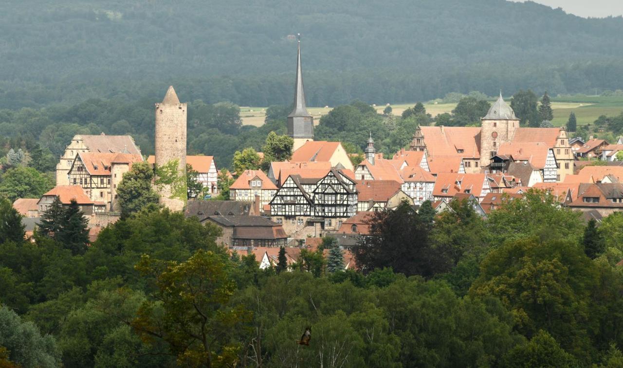 Alte Foersterei - Elegantes Apartment In Der Historischen Hinterburg Schlitz - Nahe Fulda Und Bad Hersfeld 외부 사진